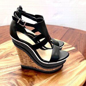 Platform wedge sandal